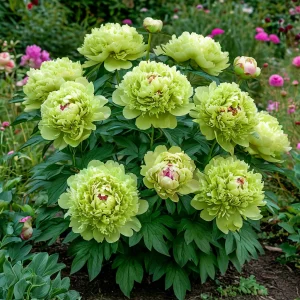 Пион Зеленые Бобы купить по цене от 610р. в интернет-магазине «Посадика» с доставкой почтой в в Ишимбайе и по всей России – [изображение №1].