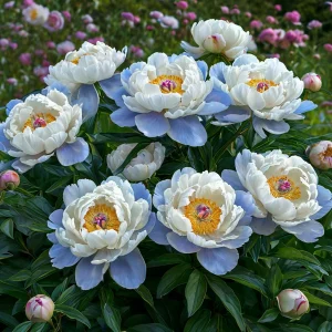 Пион Акварельный Этюд купить по цене от 806р. в интернет-магазине «Посадика» с доставкой почтой в в Ишимбайе и по всей России – [изображение №1].